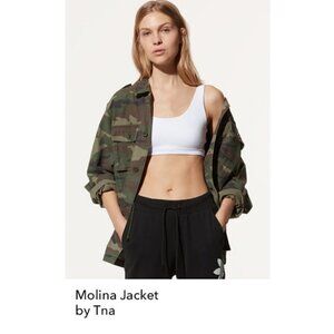 Aritzia Tna | Molina field jacket in Green Camo
